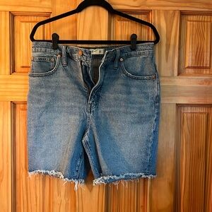 Madewell denim shorts